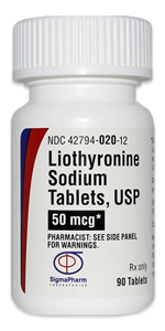 Liothyronine Sodium Tablets, USP (50 mcg)