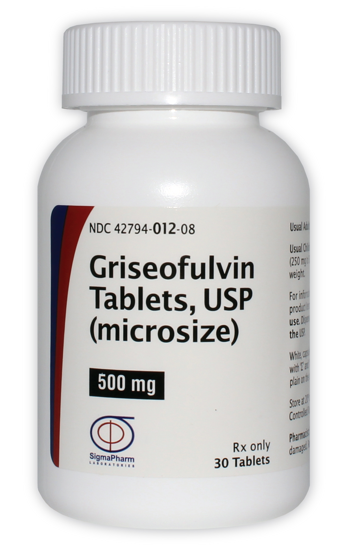 Griseofulvin Tablets, USP (microsize) (500 mg)