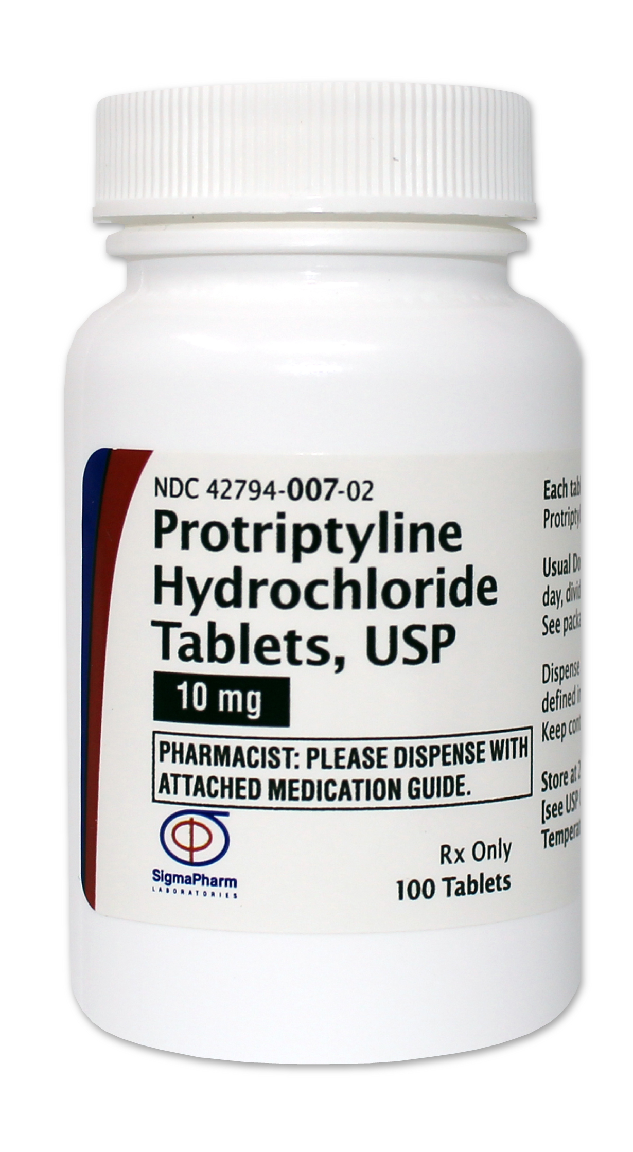 Protriptyline Hydrochloride Tablets, USP (10 mg)