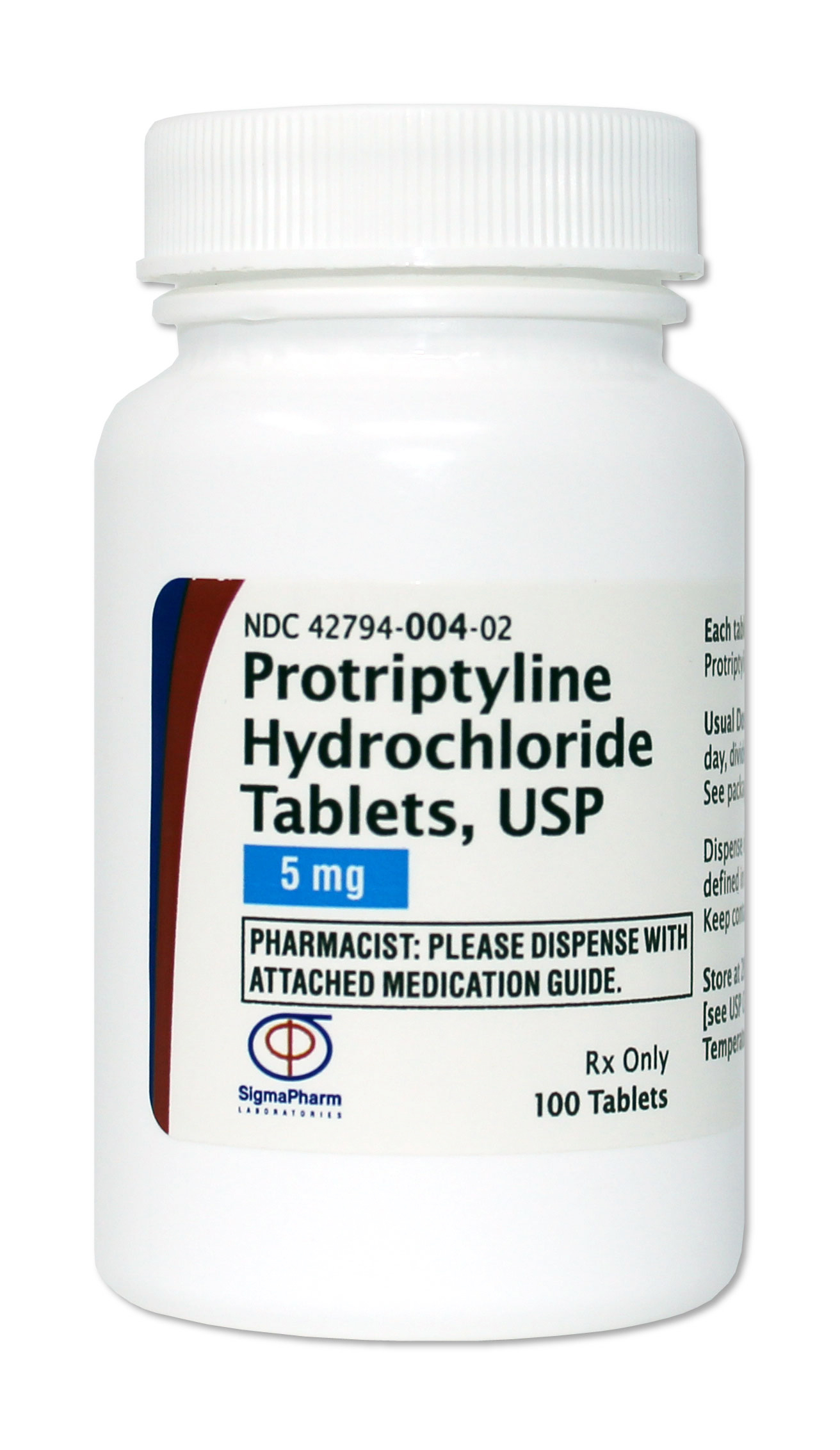 Protriptyline Hydrochloride Tablets, USP (5 mg)