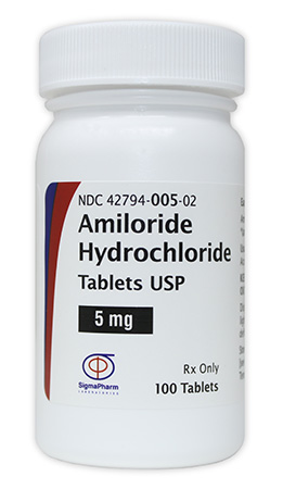 Amiloride Hydrochloride Tablets, USP (5 mg)