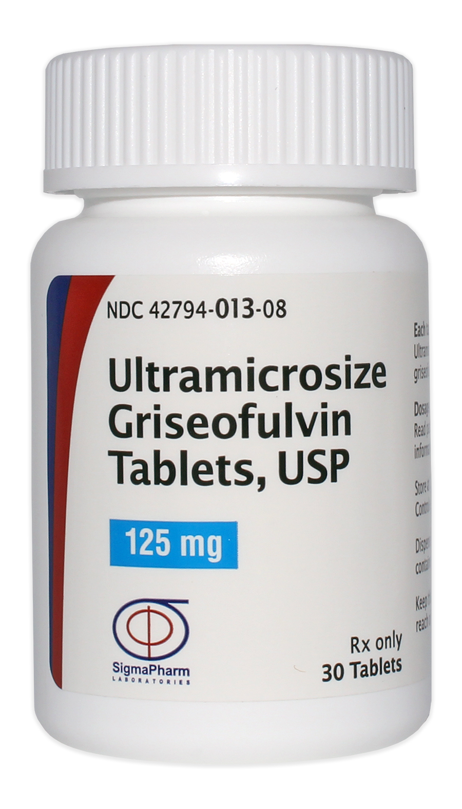 Ultramicrosize Griseofulvin Tablets, USP 125 mg