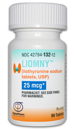 LIOMNY™ (liothyronine sodium tablets, USP) - 25 mcg