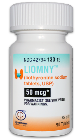 LIOMNY™ (liothyronine sodium tablets, USP) - 50 mcg